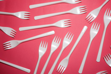 Disposable plastic cutlery