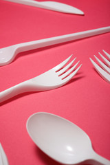 Disposable plastic cutlery