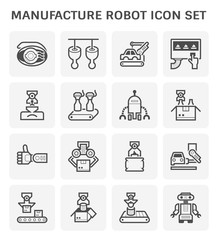 robot production icon