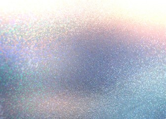 Shimmer diamond glitter pattern. Light blue pink gradient background. Diamond glitz abstract texture. Winter holiday illustration. 