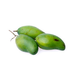 mango or green mango on a background new.