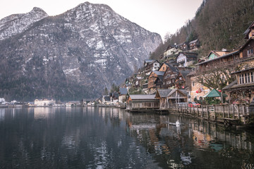 Fototapeta premium Huge mountains in austrian alps