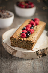 Gâteau moelleux épices et fruits