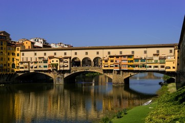 Obraz na płótnie Canvas ponte vecchio in florence