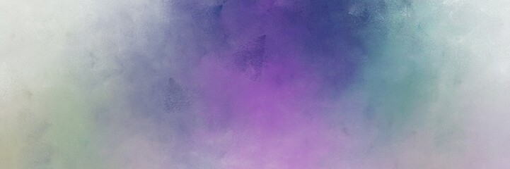 abstract painting background graphic with dark gray, dark slate blue and light gray colors and space for text or image. can be used as horizontal header or banner orientation