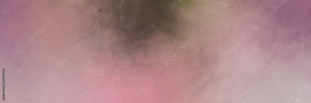 Fototapete abstract painting background graphic with rosy brown, old mauve and pastel brown colors and space fo