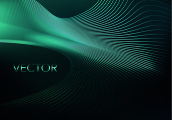 abstract metallic lines background