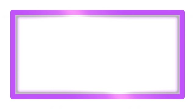 Purple Rectangle Clean Animated Border Frame For Titles And Images The Second Half Of Clip Is Seamless Loop