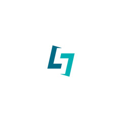Obraz premium S and L letter vector logo design