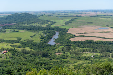 Images of the Jaguari Valley, city of de Jaguari Brazil