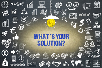 What´s your Solution?