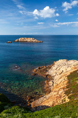 L'Ile Rousse coastline, Corsica, France
