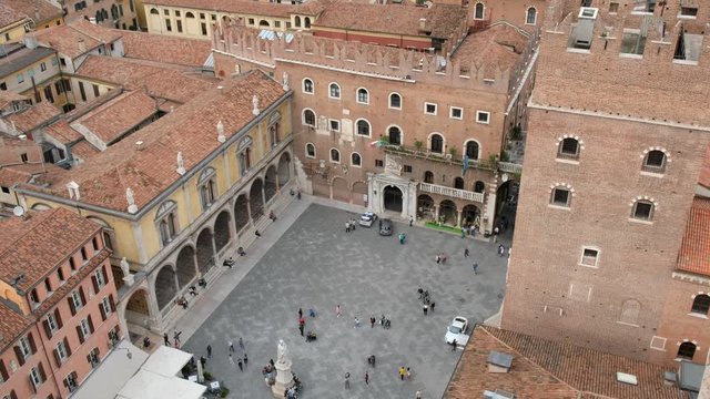 ITALY, VERONA &ndash; APRIL 24, 2019: Arena of Verona, Piazza Bra, Verona, Veneto, Italy.