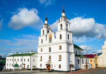 Fototapeta na wymiar Holy Spirit Cathedral, Minsk, Belarus