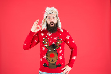 new year holidays. merry christmas. male winter fashion. feel ok any weather. wear warm clothes in...
