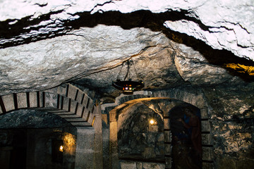 church of the Nativity in Bethlehem in Palestine