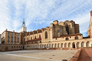 view of Campo Santo Perpingnan, France