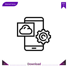 weather icon vector . Best modern, simple, isolated, application ,passive-incomes icons, logo, flat icon for website design or mobile applications, UI / UX design vector format