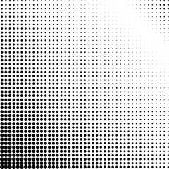 Abstract halftone dotted background. Futuristic grunge pattern, dot, circles.  Vector modern optical pop art texture for posters, sites, business cards, cover, labels mockup, vintage stickers layout.