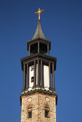 Fototapeta na wymiar Clock tower in Prilep. Macedonia
