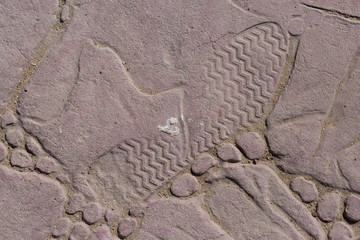 Vintage wall old brickwork, Old authentic city wall brickwork