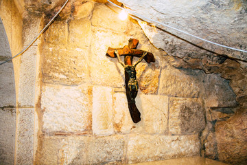 church of the Nativity in Bethlehem in Palestine