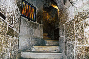church of the Nativity in Bethlehem in Palestine