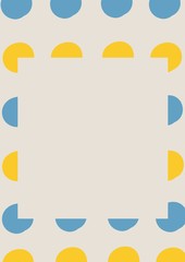 Seamless fashion polka dot pattern. Modern blue fashionable template for design. simple geometry spot seamless pattern. Dalmatian kids wallpaper. Image illustration.