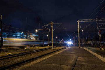 Fototapeta na wymiar Helsinki at night