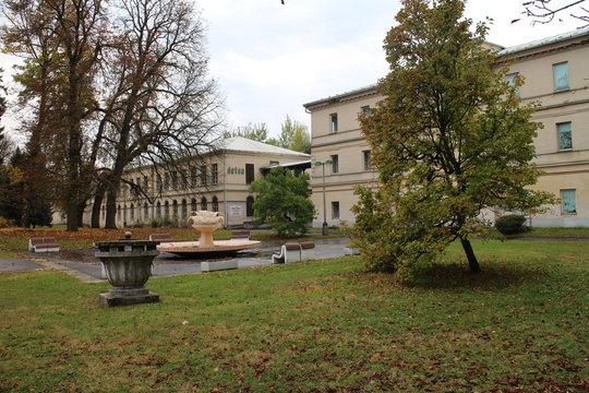 Healing house in spa town Sliac, Slovakia