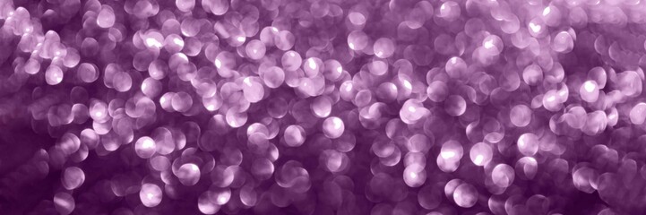 lilac bokeh sparkles background.