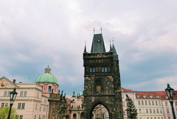 Fototapeta na wymiar Prague Architecture - Czech