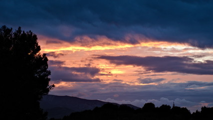 Obraz premium Sunset provence 2