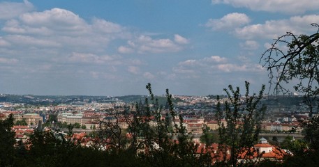 Panorama of the city - Prague, Czech 