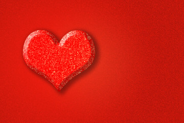 Obraz premium red festive background for Valentine's Day card