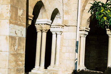 church of the Nativity in Bethlehem in Palestine