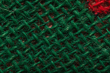 highly detailed photo fabric, close up green material texture background.