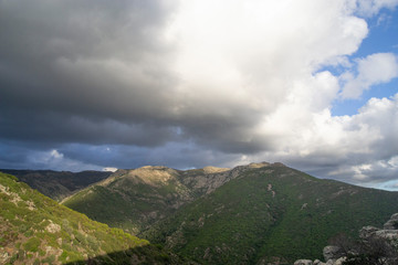 Vista del Monte Tratzalis da Pranu Murta