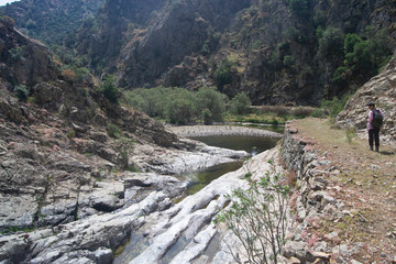 Vista del sentiero Via dell'Argento
