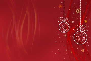 Merry Christmas & Happy New Year concept. Holiday design for greeting card, banner, celebration poster, party invitation.