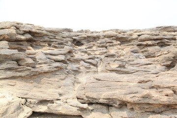 Rock holes Stone View Sam-Pan-Bok Grand Canyon in thailand