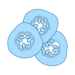 Cucumber Slices For SPA Icon