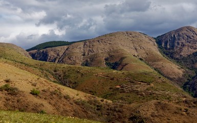 Barberton Makhonjwa Mountain, the worlds oldest mountain declared a world heritage site. Mpumalanga South Africa