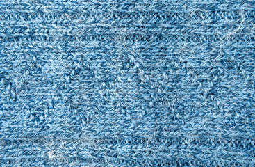 Closeup of the knitted details background