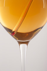 Measuring White Wine Temperature with a Wine Thermometer