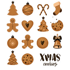 Christmas cookies set