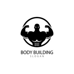 Vector object and Icons for Sport Label  Gym Badge  Fitness Logo Design