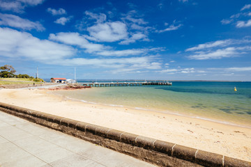 Cowes Foreshore on Philip Island in Australia