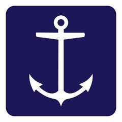 Anchor icon illustration
