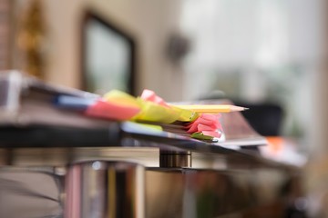 Sticky Notes On Desk